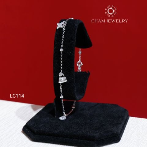 Lắc Chân LC114 CHAM JEWELRY (Barcode CLACY19)