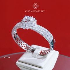 Vòng Tay VT178 CHAM JEWELRY, Chủ 8.5mm Bản 9.0mm (Barcode TVB303V).