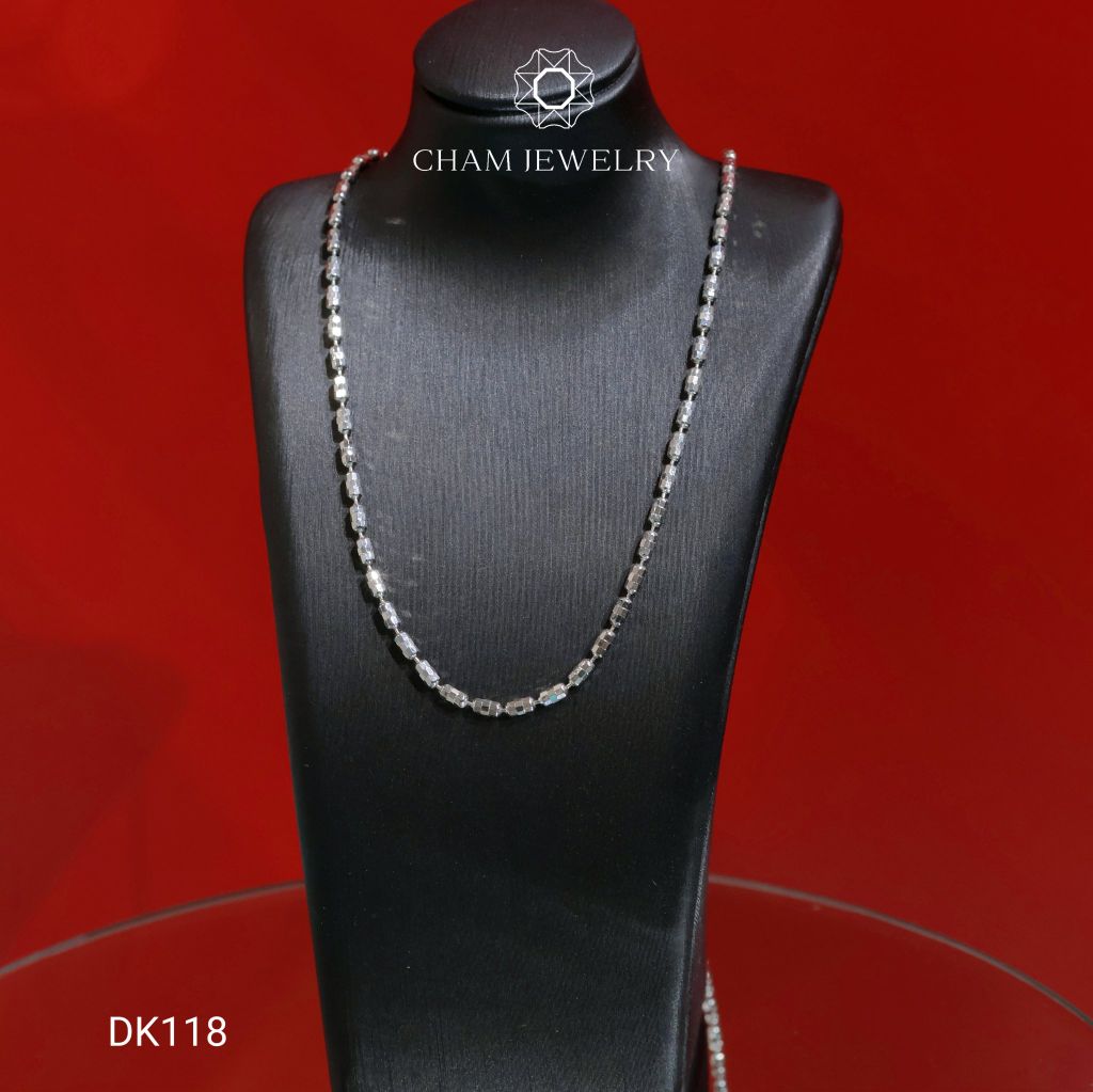 Dây Chuyền DK118 CHAM JEWELRY, Bây Bi Ý 2.0mm (Barcode CDYR994).