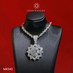 Mặt Dây Chuyền MK543 CHAM JEWELRY, Chủ 9.5mm (Barcode TMA1667).