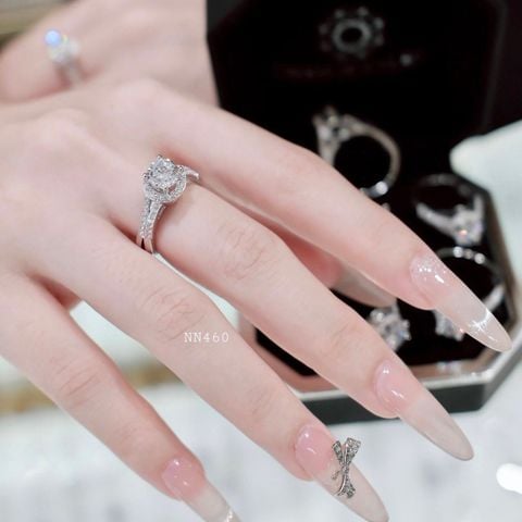 Nhẫn Nữ NN460 CHAM JEWELRY, Chủ 6.5mm (Barcod TNN1264).