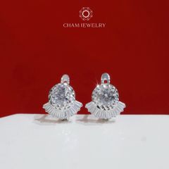 Hoa Tai BG39 CHAM JEWELRY , Chủ 5.0mm (Barcode TBG471).