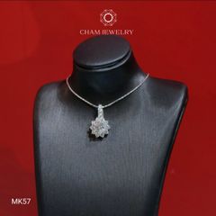 Mặt Dây Chuyền MK57 CHAM JEWELRY, Mặt Hoa Mai Chủ 6.0mm (Barcode TMX383)