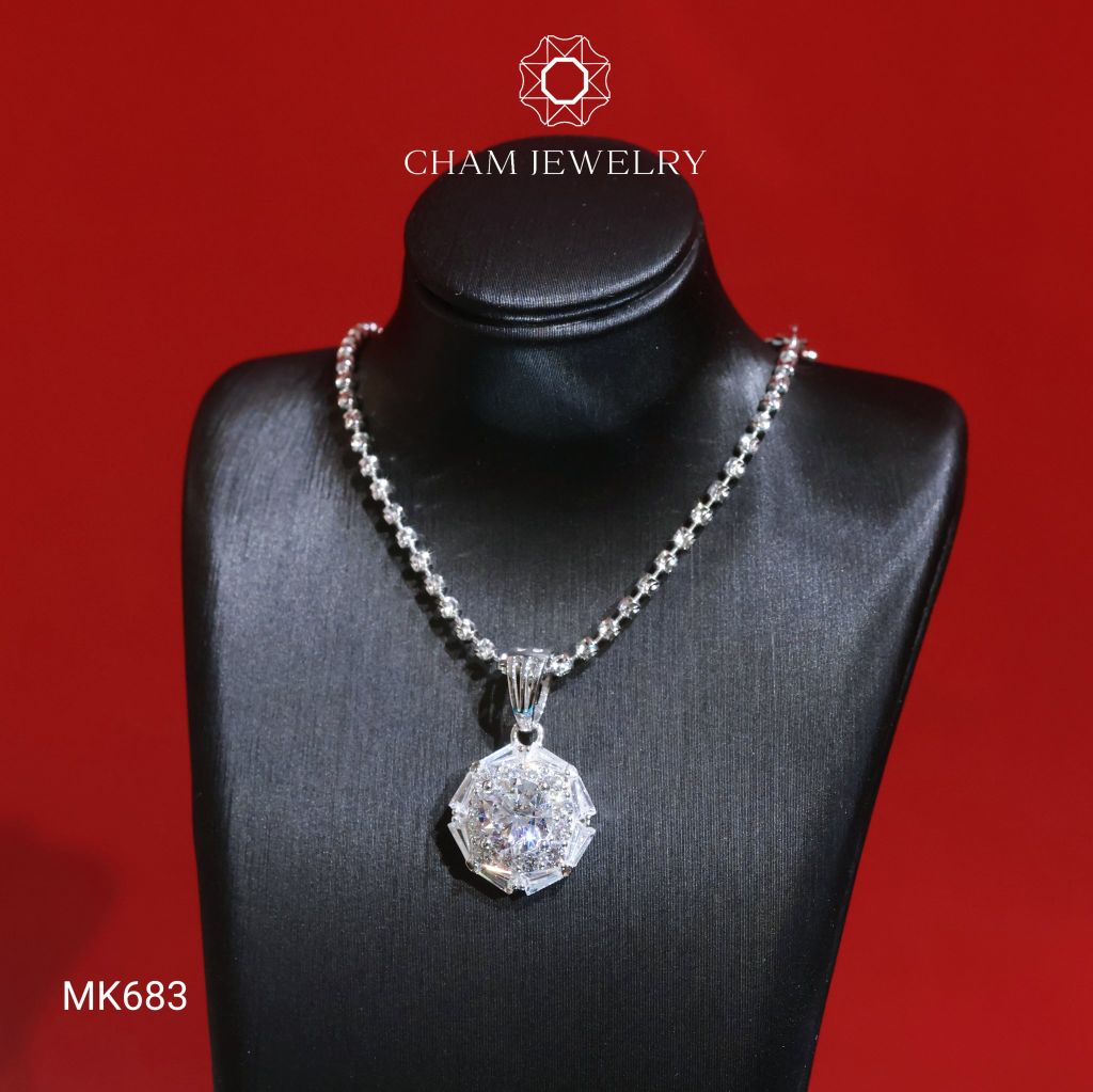 Mặt Dây Chuyền MK683 CHAM JEWELRY,Chủ 7.0mm (Barcode CM7279).