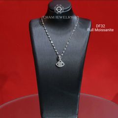 Dây Chuyền CHAM JEWELRY DF32, Moissanite Chủ 5.0mm (Barcode CDM5394101-CDM199).