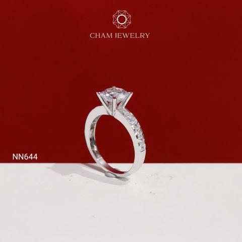 Nhẫn NN644 CHAM JEWELRY, Chủ 7.5mm( Barcode TNN1976).