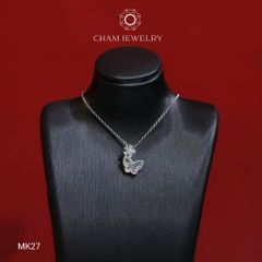 Mặt Dây Chuyền MK27 CHAM JEWELRY, Mặt Bướm (Barocde TMX376)