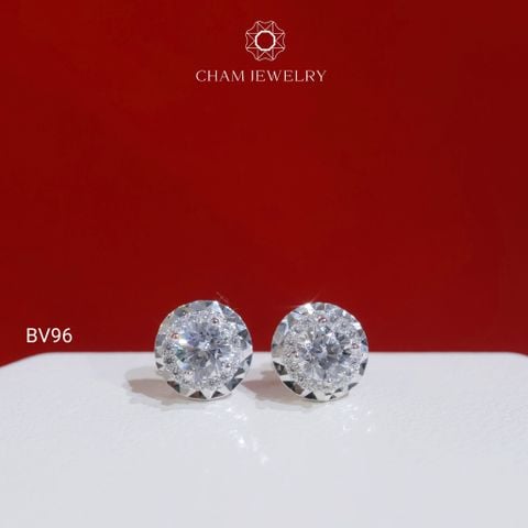 Hoa Tai BV96 CHAM JEWELRY, Chủ 5.0mm (Barcode TBV379).