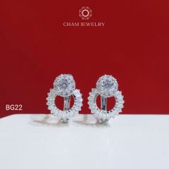 Hoa Tai CHAM JEWERLY BG22, Chủ 3.5mm (Barcode TBG484)