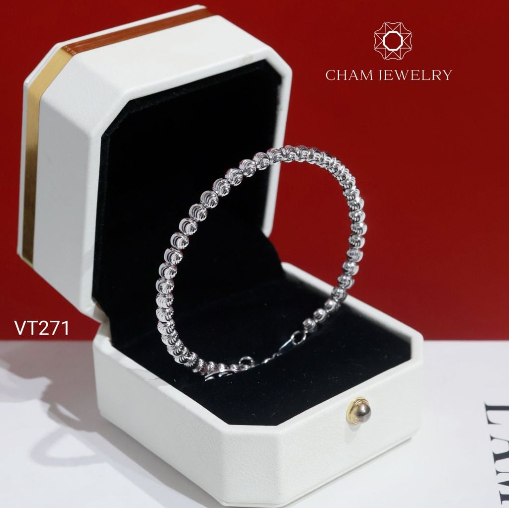 Vòng Tay CHAM JEWELRY VT271, Vòng Bi 4.0mm (Barcode CDMV4L)