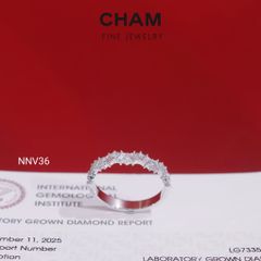 Nhẫn Nữ NMV36 Vàng 10k Kim Cương Lab Grown Diamond