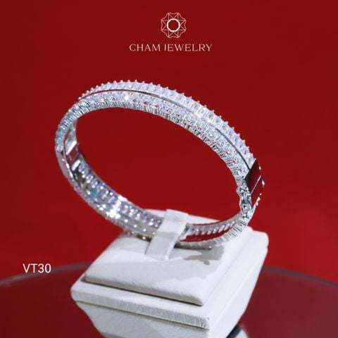 Vòng Tay Nữ CHAM JEWELRY VT30, Đá New Zealand Cao Cấp, ( Barcode TV129).