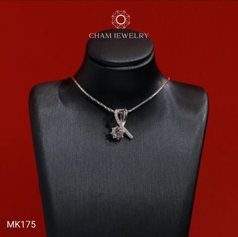 Mặt Dây Chuyền MK175 CHAM JEWELRY, Mặt Kiểu Chủ 5.0mm (Barcode TMX432).