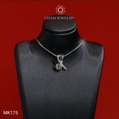 Mặt Dây Chuyền MK175 CHAM JEWELRY, Mặt Kiểu Chủ 5.0mm (Barcode TMX432).