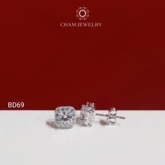 Hoa Tai BD69 CHAM JEWELRY, Chủ 4.5mm (Barcode TBD1754).