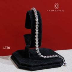 Lắc Tay LT30 CHAM JEWELRY, Lắc Bi Đều 5.0mm (Barcode TLBC823-NLB2).