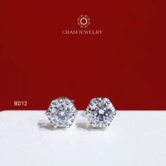 Hoa Tai BD12 CHAM JEWELRY, Chủ 5.0mm (Barcode TBD1395).