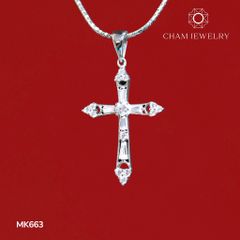 Mặt Dây Chuyền MK663, Mặt Thánh Giá CHAM JEWELRY.