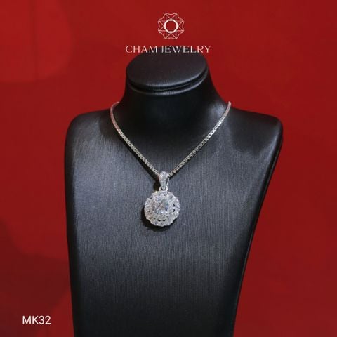 Mặt Dây Chuyền MK32 CHAM JEWELRY, Chủ 6.0mm (Barcode TMA1838).