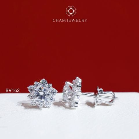 Hoa Tai CHAM JEWELRY BV163, Chủ 5.0mm (Barcode TBV433)