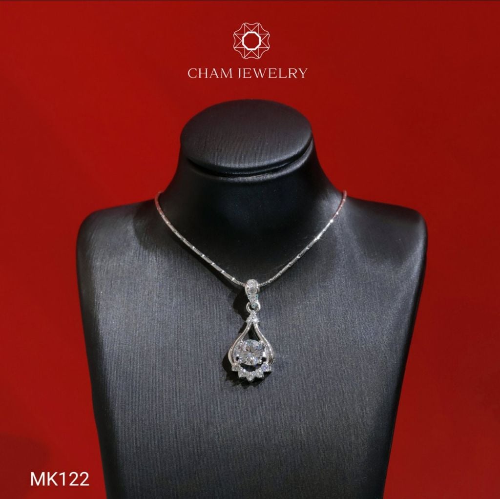 Mặt Dây Chuyền MK122 CHAM JEWELRY, Chủ 5.5mm (Barcode TMA1940)