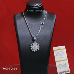 Dây Chuyền MC19-DK04 45cm Đá Moissanite CHAM JEWELRY.
