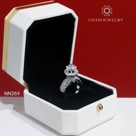 Nhẫn NN269 CHAM JEWELRY, Chủ 7.0mm( Barcode TNN1887).