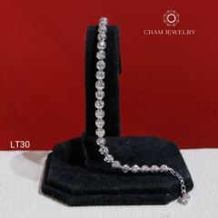 Lắc Tay LT30 CHAM JEWELRY, Lắc Bi Đều 5.0mm (Barcode TLBC823-NLB2).