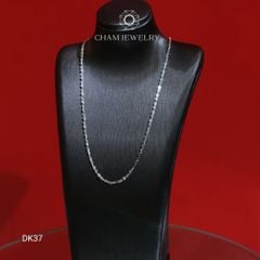 Dây Chuyền DK37 CHAM JEWELRY, Dây Lá Me Bảng 1.5mm (Barcode TDY663).