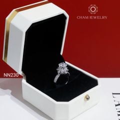 Nhẫn NN230 CHAM JEWELRY, Chủ 6.5mm( Barcode TNN1898).