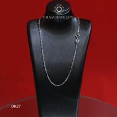 Dây Chuyền DK37 CHAM JEWELRY, Dây Lá Me Bảng 1.5mm (Barcode TDY663).