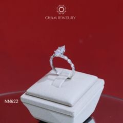 Nhẫn NN622 CHAM JEWELRY, Chủ 5x10mm (Barcode NNNH41).