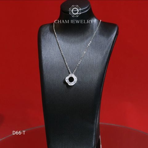 Dây Chuyền CHAM JEWELRY D66, Dây Liền Mặt Hoa (Barcode CYL7171109).