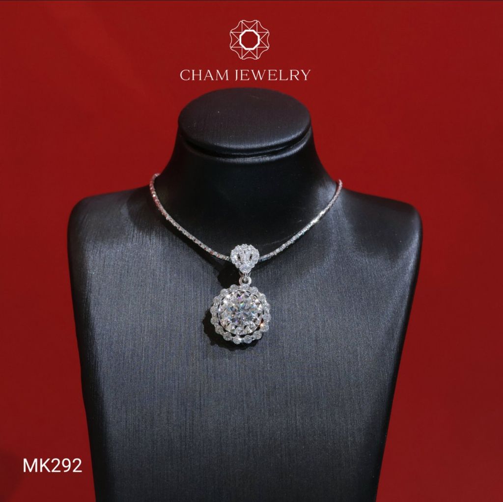 Mặt Dây Chuyền MK292 CHAM JEWELR, Chủ 6.0mm (Barcode TMA1363).