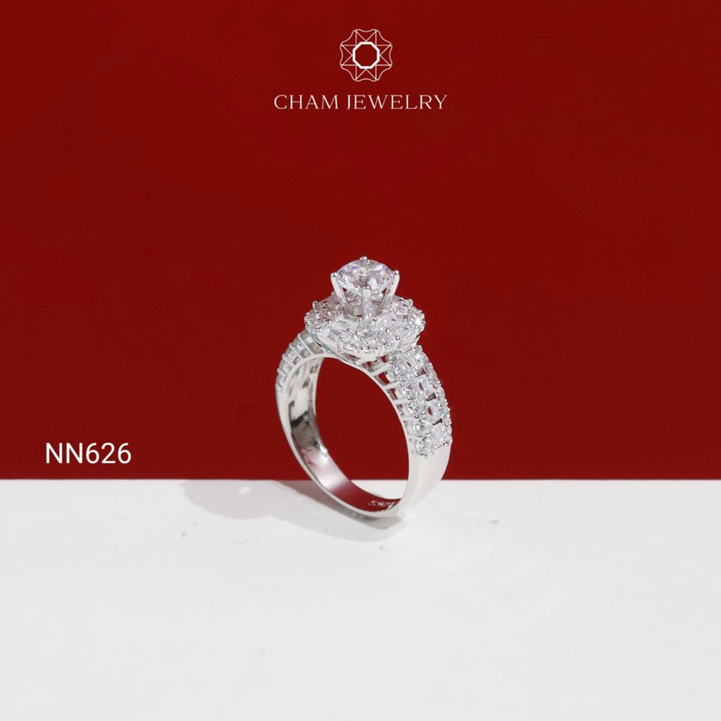 Nhẫn NN626 CHAM JEWELRY, Chủ 5.5mm ( C-NHN137(B15) ).