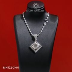 Dây Chuyền MK522-DK01 45cm CHAM JEWELRY, Chủ 6.5mm