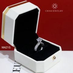 Nhẫn NN215 CHAM JEWELRY, Chủ 8.0mm( Barcode NNNH110).