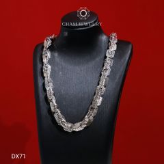 Dây Xoắn DX71 CHAM JEWELRY, Dây Xoắn Vuông Chạm Máy Bản 6.0mm (TDBC912)