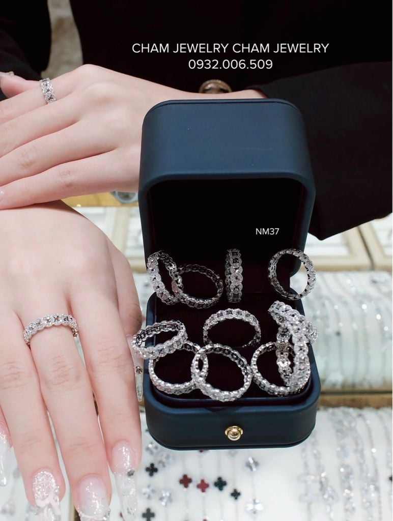 Nhẫn CHAM JEWELRY NM37, Nhẫn Kim Tiền (Barcode TVB295N-CN6916).