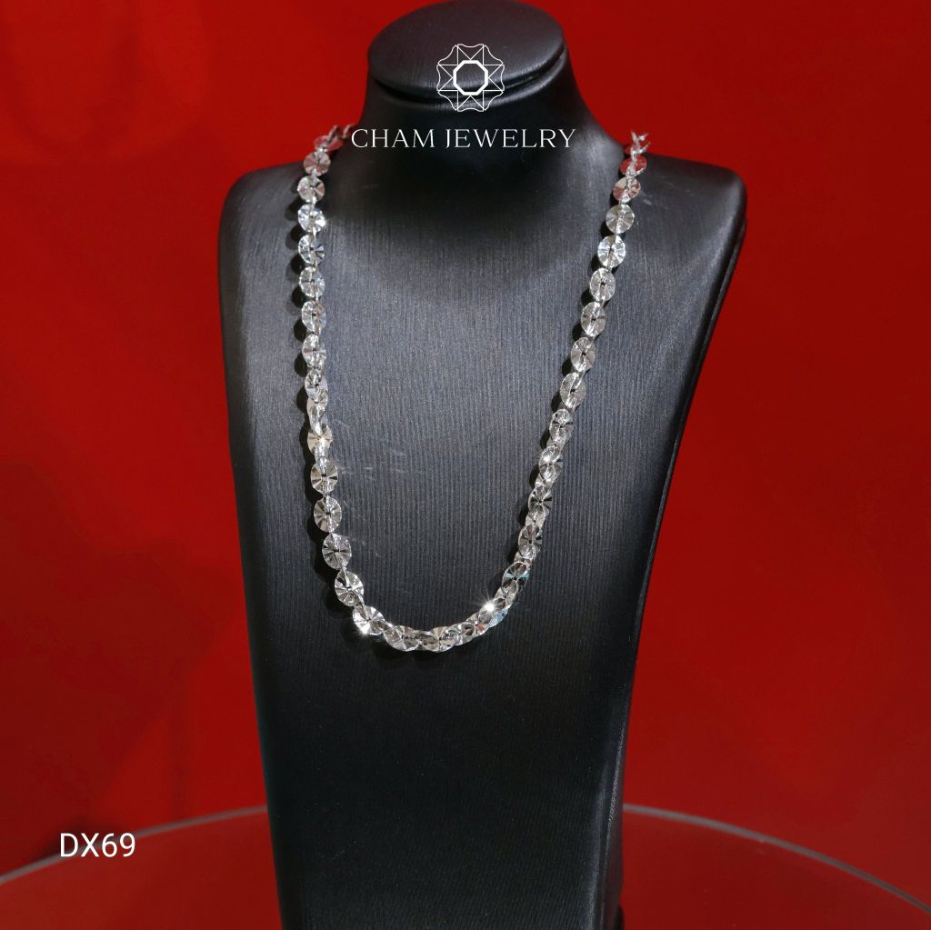 Dây Xoắn DX69 CHAM JEWELRY, Dây Xoắn Ovan Chạm Máy Bản 4.0mm (TDBC888)
