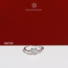 Nhẫn NM189 CHAM JEWELRY, Nhẫn Kiểu Bướm (Barcode TNT1018).