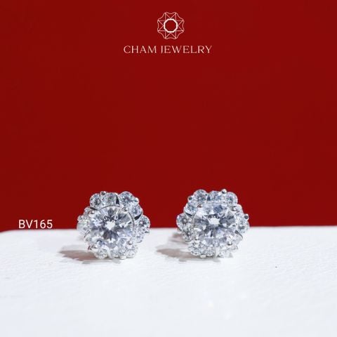 Hoa Tai CHAM JEWELRY BV165, Chủ 5.0mm (Barcode TBV425)