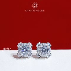 Hoa Tai BD267 CHAM JEWELRY , Chủ 5.5mm (Barcode TBD1199).