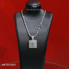 Dây Và Mặt MK705-DK01 45cm CHAM JEWELRY, Chủ 6.0mm