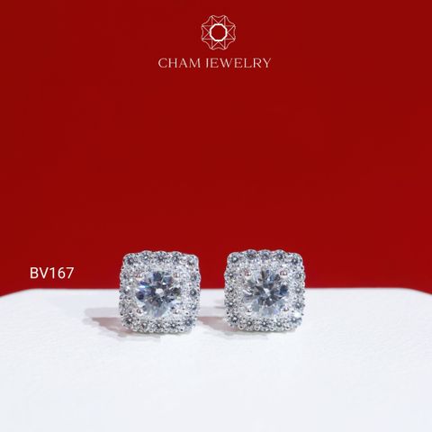 Hoa Tai BV167 CHAM JEWELRY, Chủ 5.0mm (Barcode TBV463)