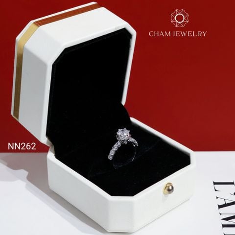 Nhẫn NN262 CHAM JEWELRY, Chủ 5.5mm( Barcode TNN892).