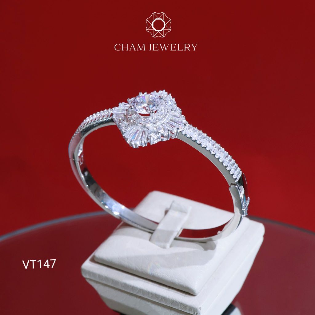 Vòng Tay VT147 CHAM JEWELRY, Chủ 8.0mm (Barcode CV7435)