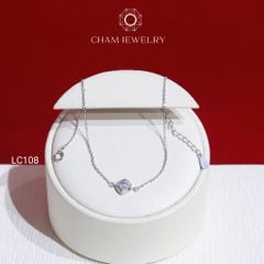 Lắc Chân LC108 CHAM JEWELRY, Chủ 4.0mm(Barcode CLACY208).