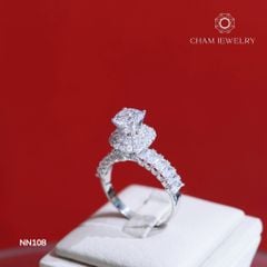 Nhẫn CHAM JEWELRY NN108, Chủ 7.0mm ( Barcode TNN455 ).