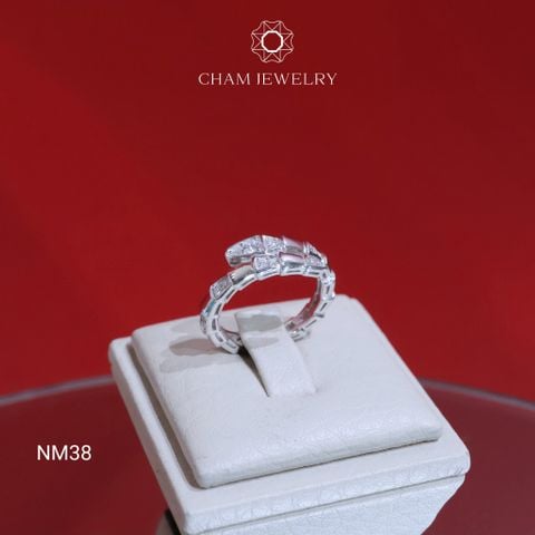 Nhẫn CHAM JEWELRY NM38, Nhẫn Rắn ( Barcode TNF83-CN6880)